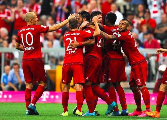 Le Bayern Munich baffe Hambourg