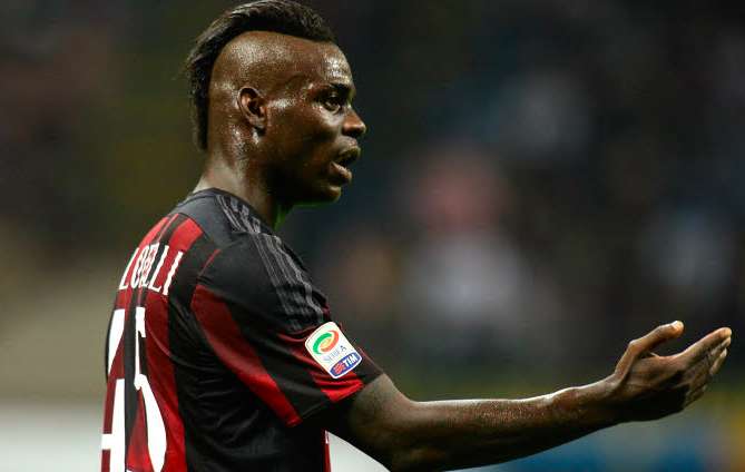 On était au retour de Balotelli à Milan