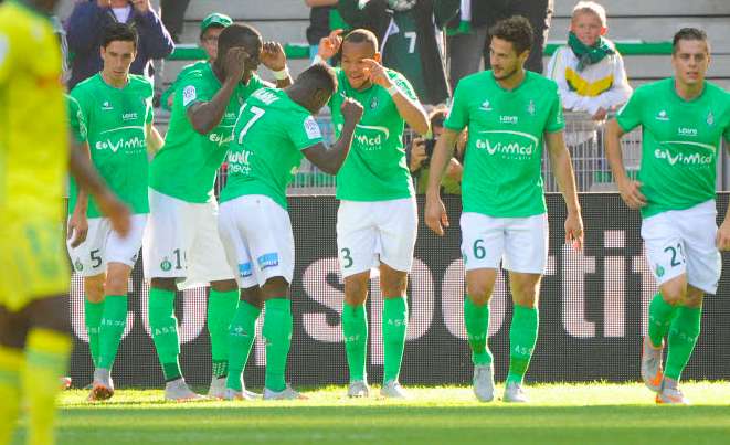 Nantes prend un coup de Bamba à Saint-Étienne