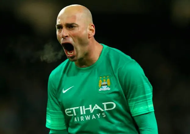 La coupe pour le City de Caballero