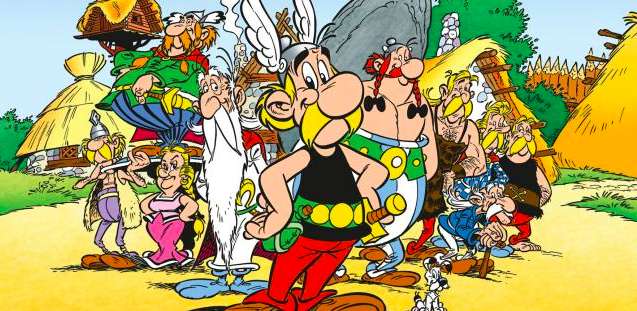 L&rsquo;équipe type d&rsquo;Astérix