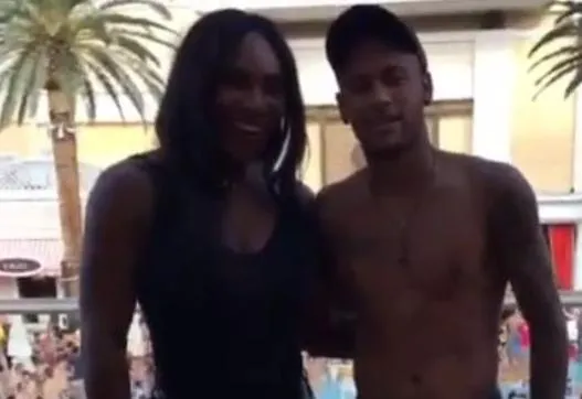 Neymar et Serena Williams ensemble à Vegas