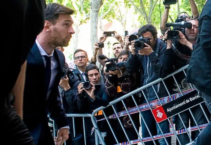 Messi, la condamnation sans la zonzon