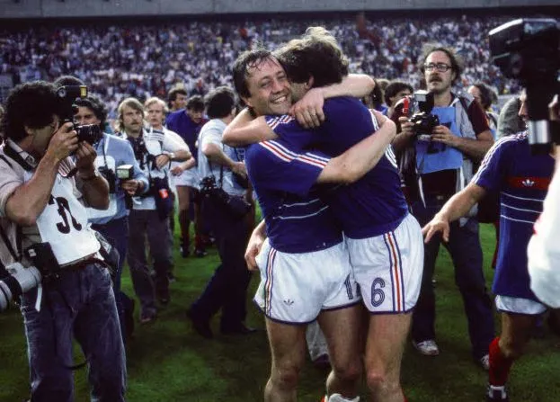 Quand les Bleus fêtent la victoire à l&rsquo;Euro 84