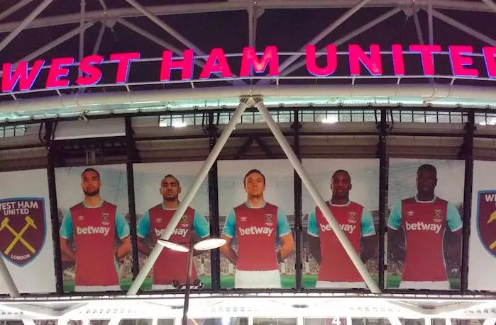 On était à l’inauguration du nouveau stade de West Ham