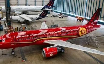 L&rsquo;avion des Diables rouges pour l&rsquo;Euro