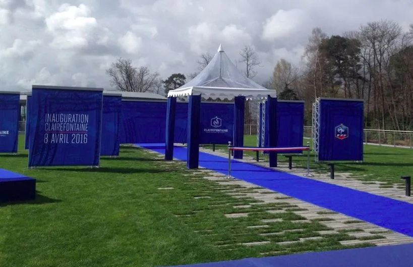 On était à l’inauguration du nouveau Clairefontaine