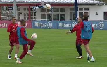 Le Bayern régale encore à l&rsquo;entraînement