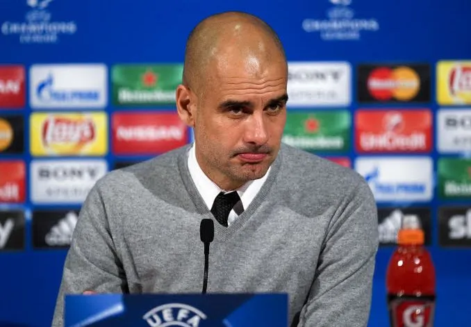 Guardiola s&#8217;embrouille en conférence de presse