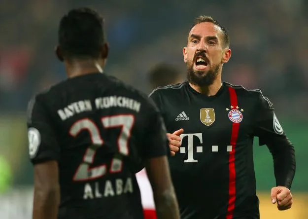 Ribéry ambiance Alaba sur du SCH