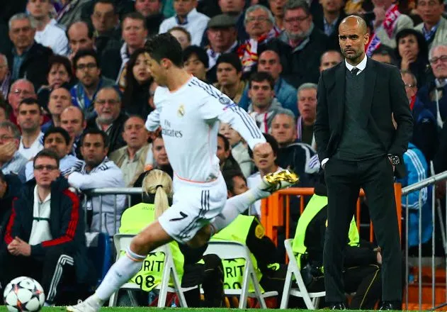 Guardiola chambre Cristiano Ronaldo