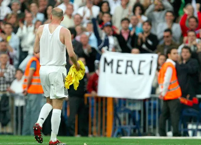 Quand Zidane tirait sa révérence au Santiago Bernabéu