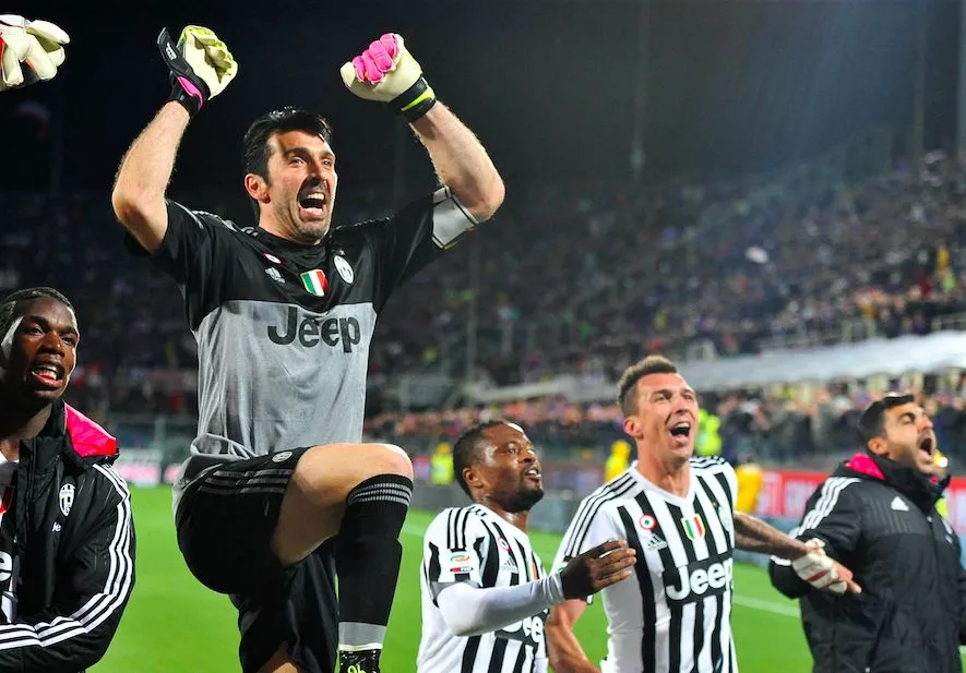 Les cinq hommes du titre de la Juventus