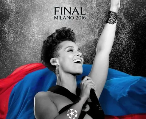 Alicia Keys ouvrira la finale de C1 à Milan