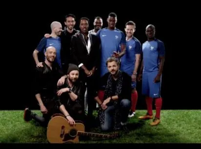 Le clip de Skip the Use pour le supporters des Bleus