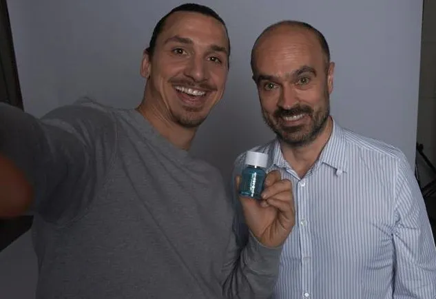 Zlatan présente le «<span style="font-size:50%">&nbsp;</span>nez<span style="font-size:50%">&nbsp;</span>» de son parfum