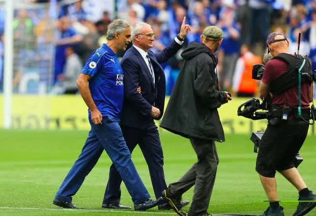 Bocelli chante Leicester