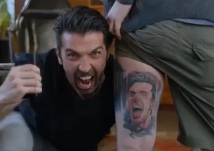 Le tatouage surprise de Buffon pour son fan n°1