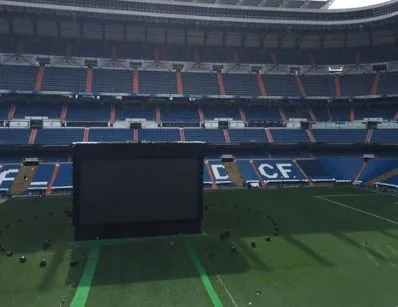 Un écran géant à Bernabéu pour suivre la finale