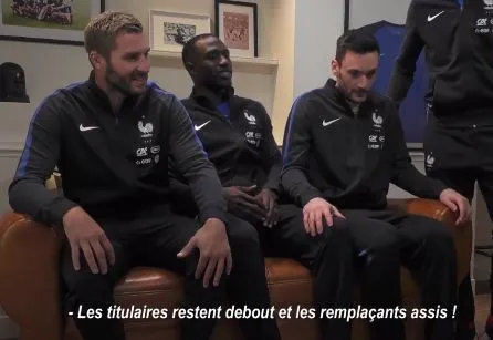 Les Bleus blaguent avec Paganelli