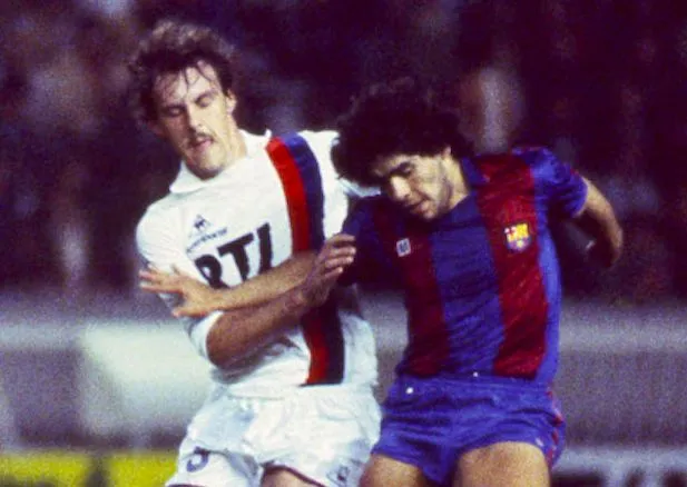 Le jour où le PSG s’est frotté au Barça de Maradona