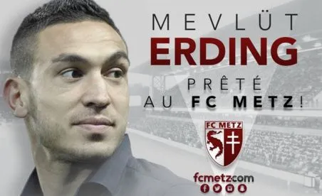 Mevlüt Erdinç est prêté au FC Metz