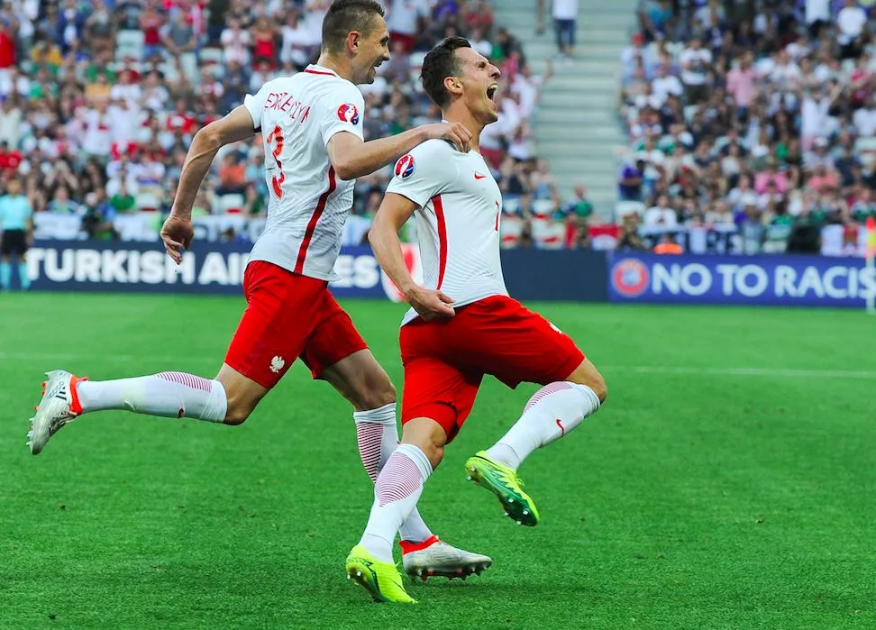 Le but de Milik pour la Pologne