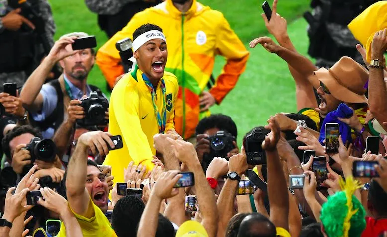 On était au Brésil pendant le tournoi olympique de foot