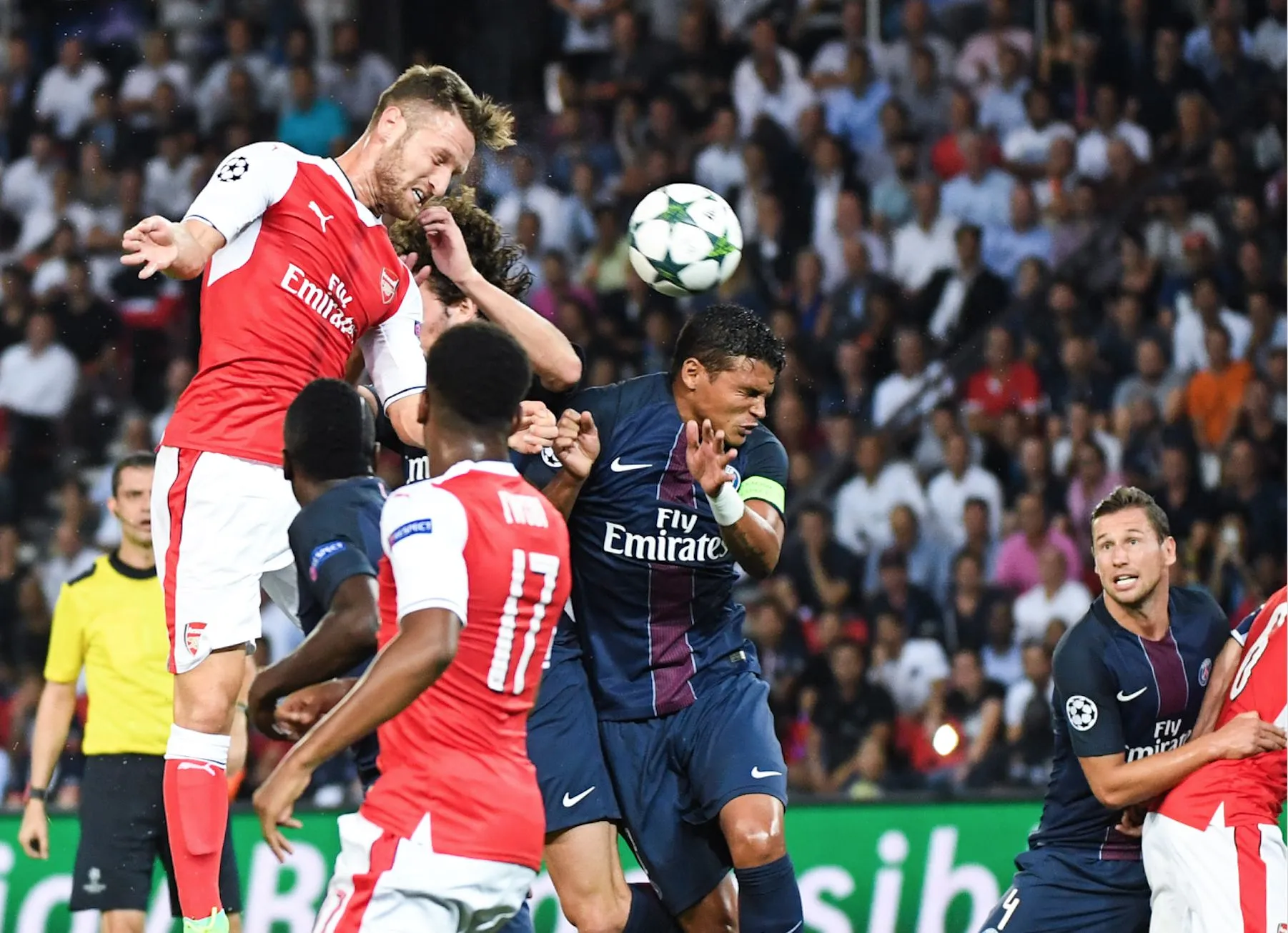 Les notes d’Arsenal face au PSG