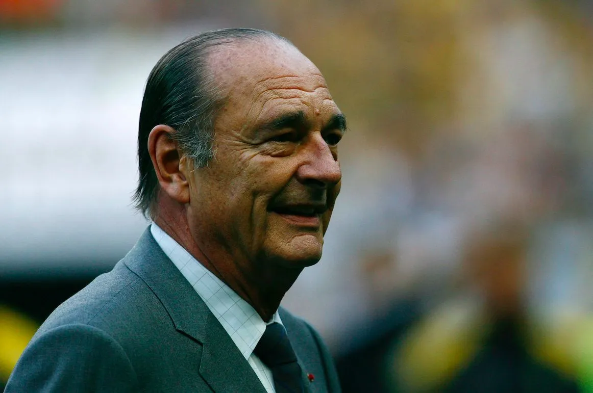 Jacques Chirac, le président de tous les Footix