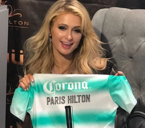 Paris Hilton supportrice d&rsquo;un club mexicain