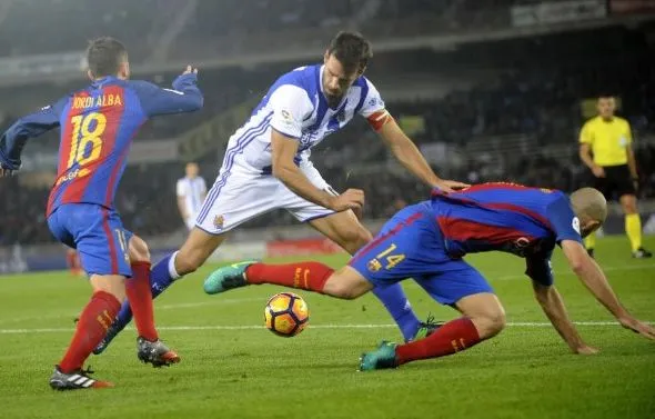 Le Barça vole un point à la Real Sociedad