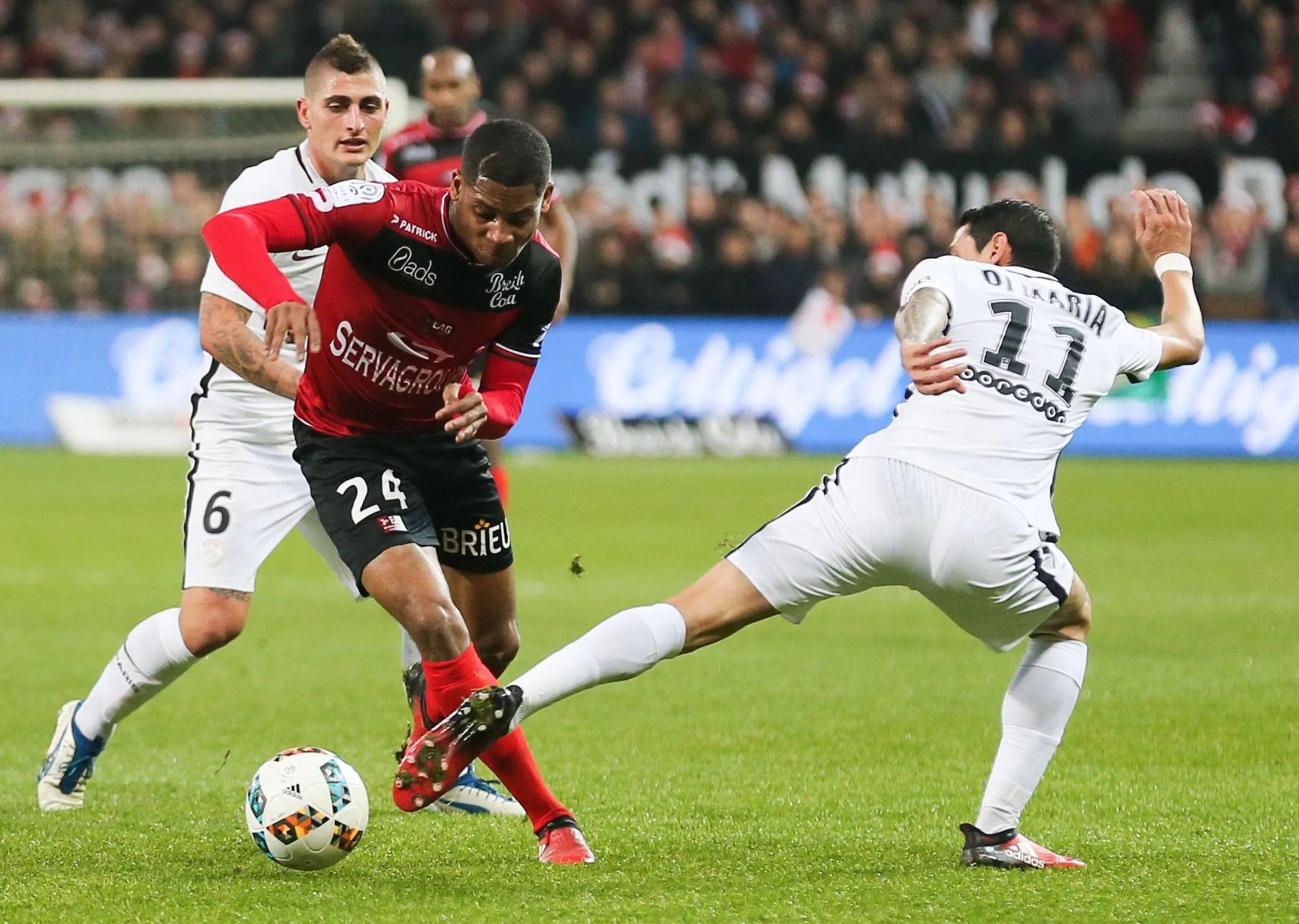 Guingamp souhaite un joyeux Noël au PSG