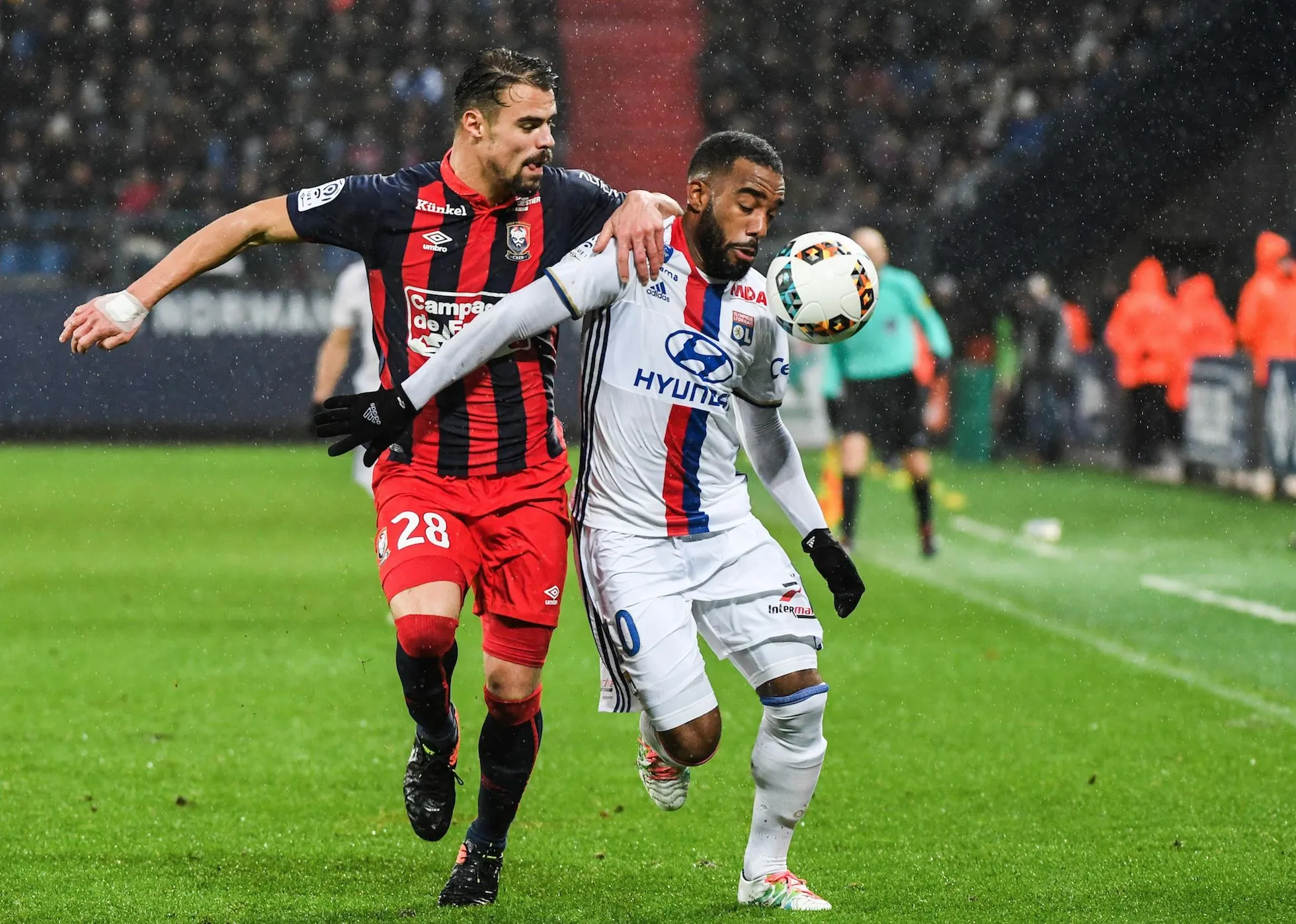 Caen s’offre l’OL