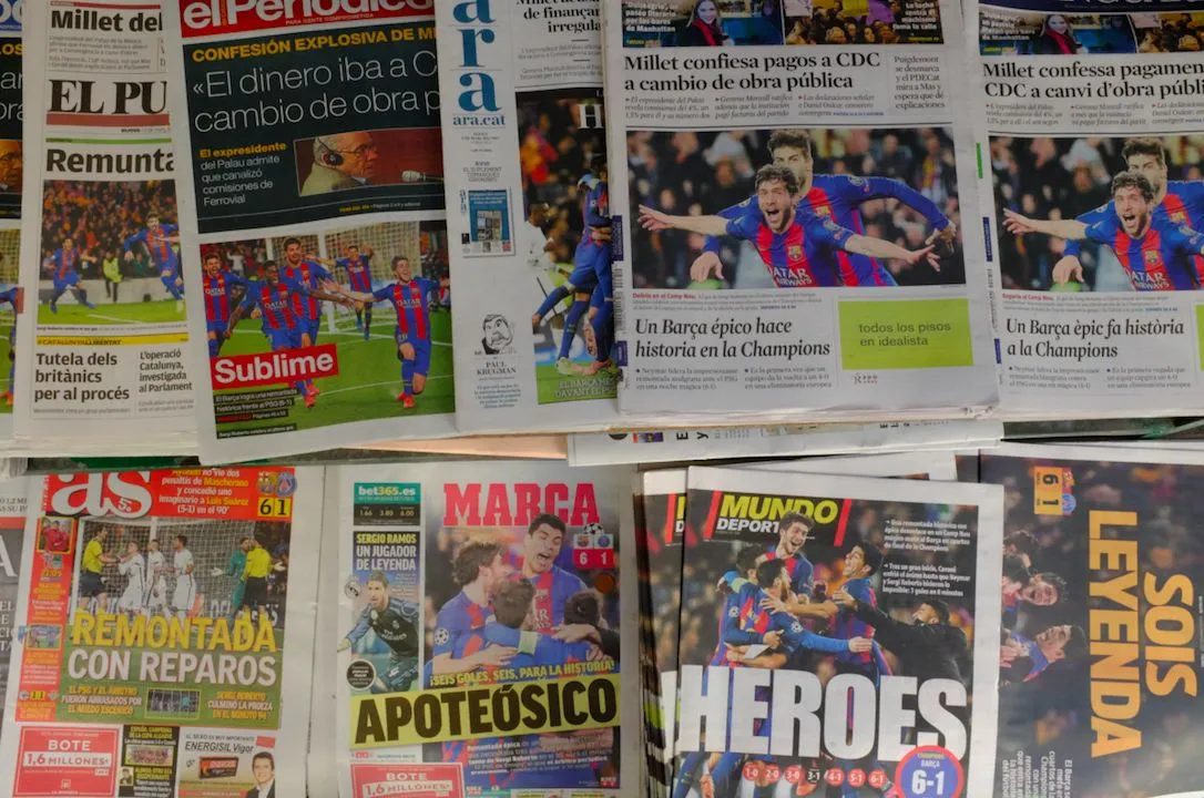 La revue de presse de Barça-PSG