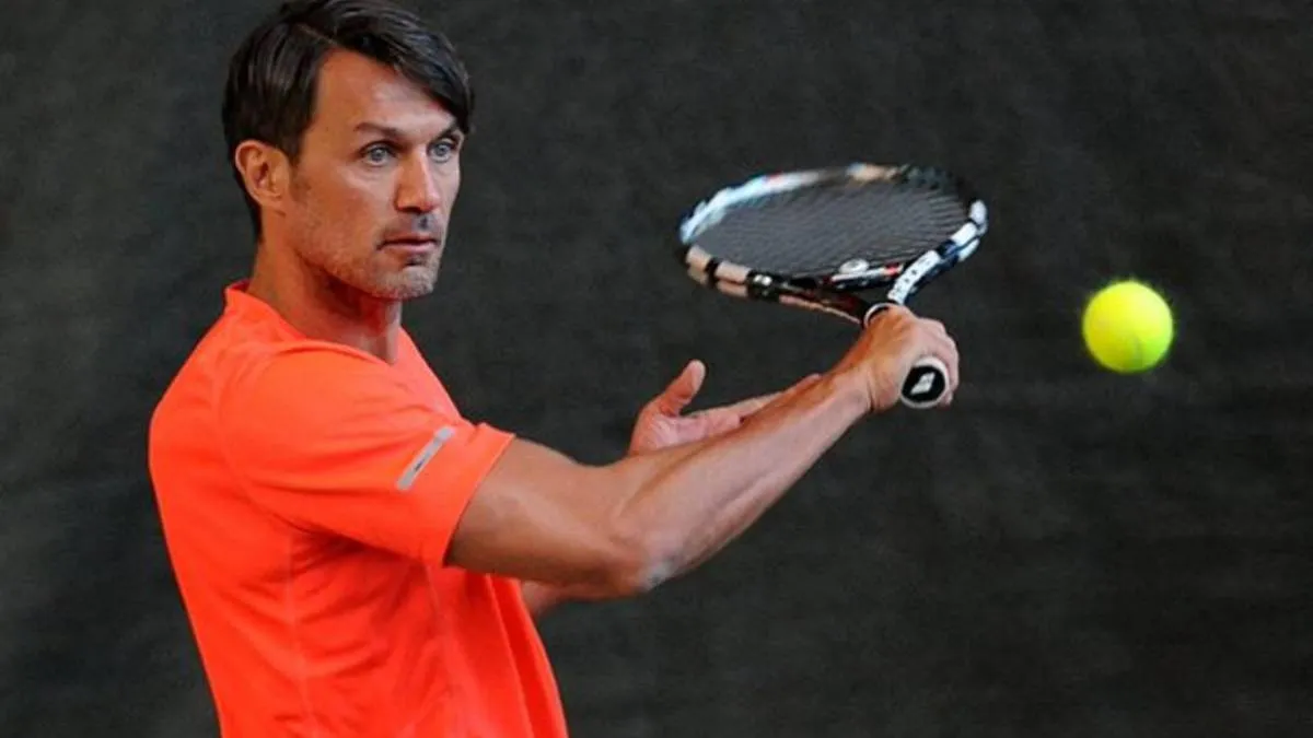 En direct : Le premier match pro du Maldini tennisman