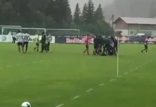 Entraînement arrêté à Leipzig après un pétage de plomb de Keïta