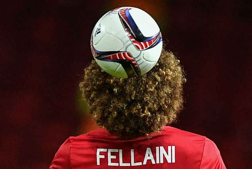 Fellaini, poil dru