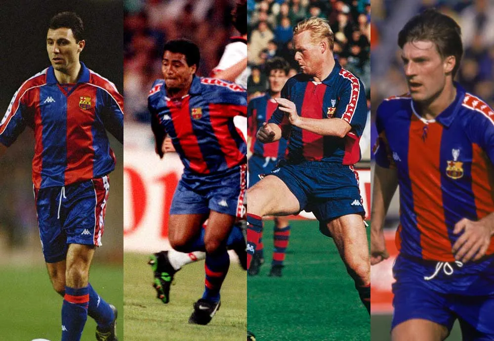 Les plus belles dream teams de l’histoire du foot &#8211; Barcelone 92