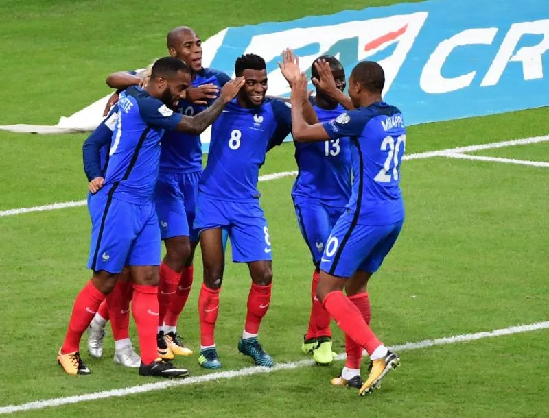 Les notes de la France face aux Pays-Bas