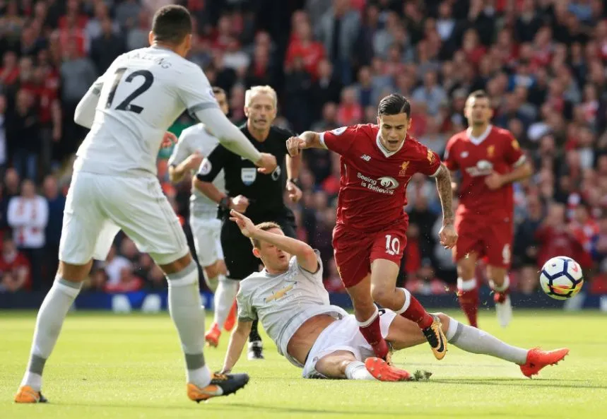 Manchester United frustre Anfield