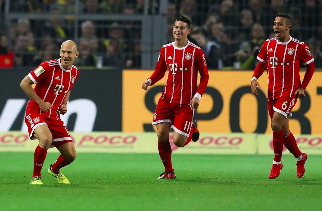 Le Bayern domine Dortmund