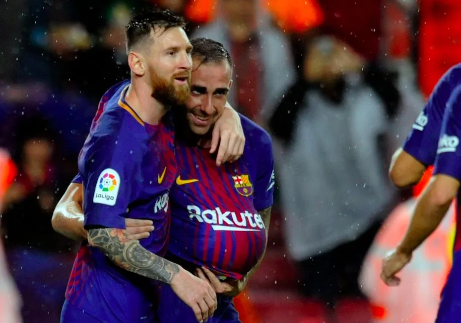 Le Barça gagne sans éclat pour la 600e de Messi