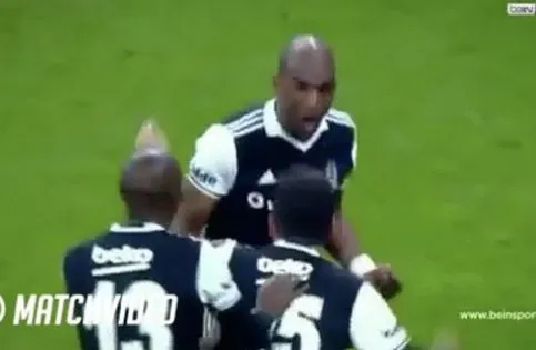 Missile de Ryan Babel avec le Beşiktaş