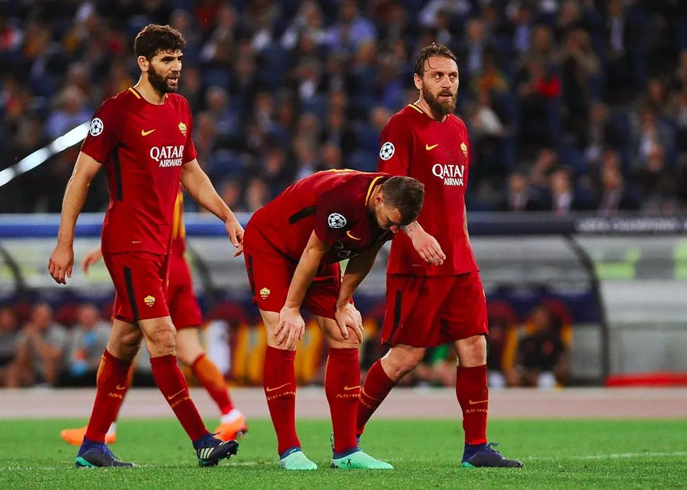 Les notes de la Roma face à Liverpool