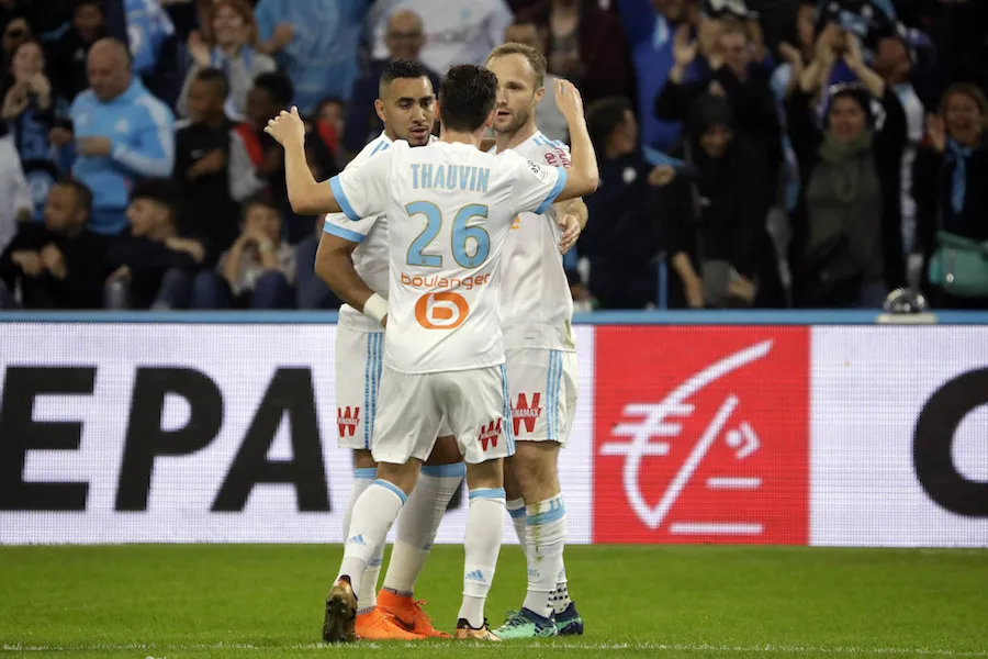 Les notes de l&rsquo;OM face à Nice