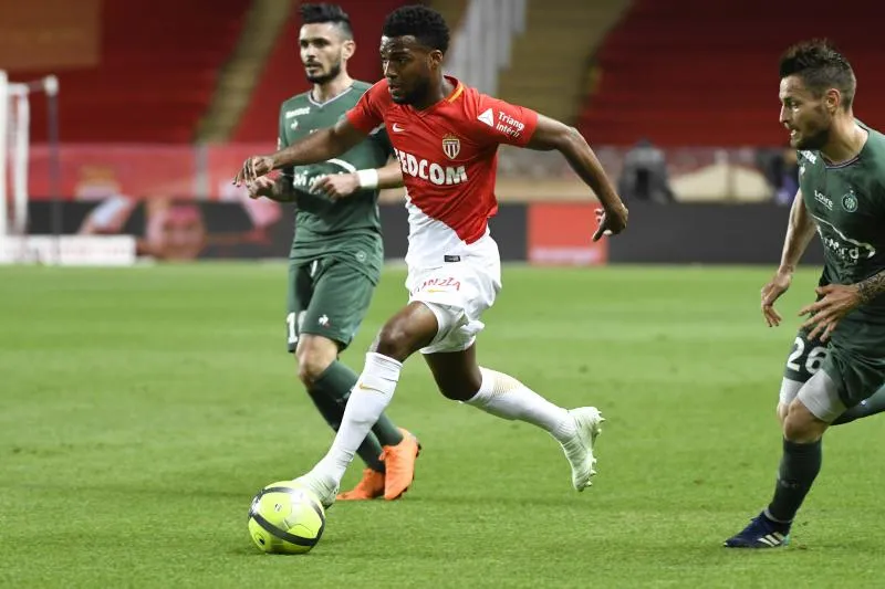 Monaco s&rsquo;impose devant Saint-Étienne sur le gong