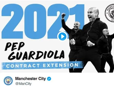 Pep Guardiola prolonge à Manchester City