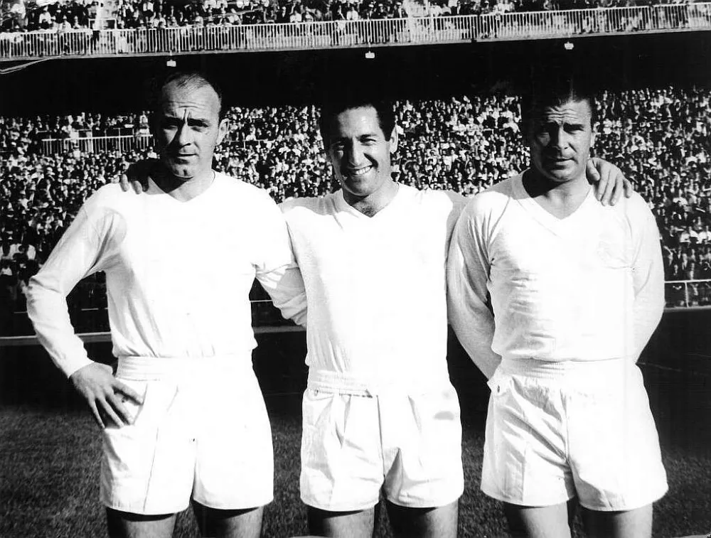 Top 50 : Trios magiques (1er) : Di Stéfano – Gento – Puskás