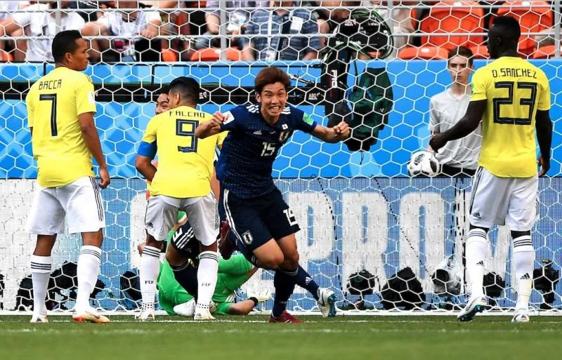 Le Colombie se fait hara-kiri face au Japon